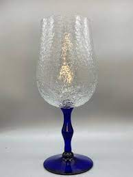 Huge Wine Glass Centerpiece Vase Large