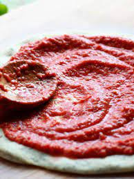 pizza sauce from fresh tomatoes