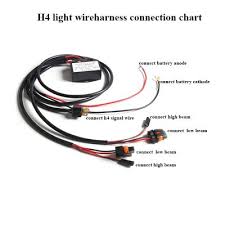 china 12v 24v 35w 55w wiring harness