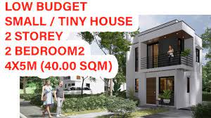 4x5m small house low cost design idea