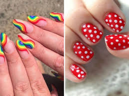 diffe kinds of retro nails you