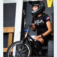 Flag on the podium in a facebook post last year. Chelsea Wolfe Bmx None Piedmont Italy Athlete Facebook