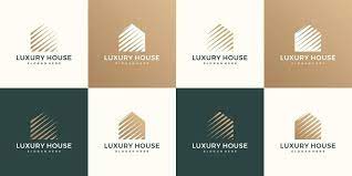 Luxury House Icon Vector Art Icons
