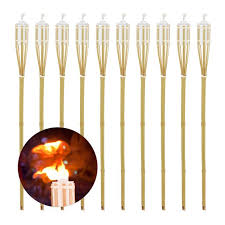 garden oil torches in a set of 10 here