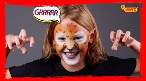 tiger face paint tutorial jovi