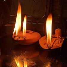 Hanukkah Oil Candles Thy Word Is A Lamp