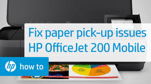 After you have downloaded the archive with hp officejet 200 mobile printer driver, unpack the file in any folder and run it. Fixing Your Hp Officejet 200 Mobile Printer When It Does Not Pick Up Paper Hp Officejet Hp Youtube