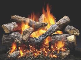 Fireside Grand Oak Outdoor Gas Log Sets