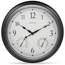acurite 18 in indoor outdoor clock with