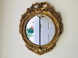 Vintage Wall Mirror Ornate Gold Frame