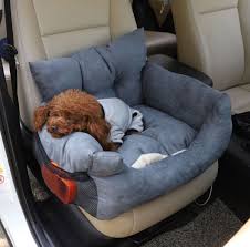 Comfortable Dog Car Booster Seat Bed