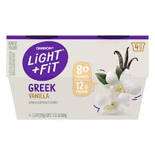 light fit greek vanilla nonfat yogurt