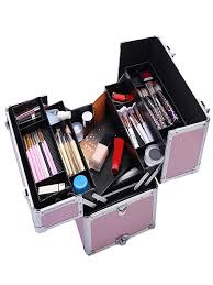 3 in 1 rolling makeup case cosmetic