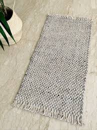 felted wool rug urban weave 2x5