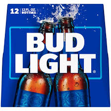 bud light beer bottles pack of 12