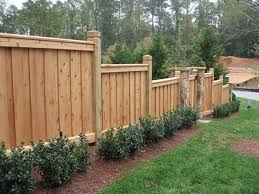 This fence idea is very similar to another one i had shown earlier. 9 Interesting Fence Design Ideas To Make Your Home More Elegant Backyard Fences Fence Design Fence Landscaping