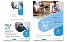 Employment Agency Flyer Ad Template Word Publisher