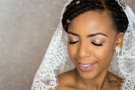 bridal makeup look sophisticated pink