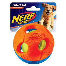 Nerf Bash Led Rubber Tpr Ball Medium Dog Toy Walmart Canada