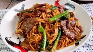 stir fried noodles with beef recipe