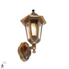 classic outdoor wall lamp antique gold