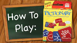 how to play pictionary card game you