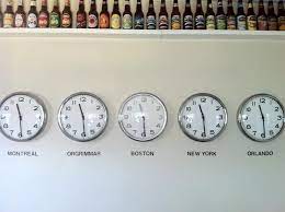 wall clock display