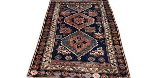 5x7 charcoal antique star kazak rug