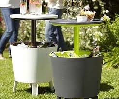 Outdoor Pull Up Table Cooler