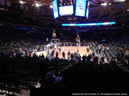 Madison Square Garden Section 9 New York Knicks