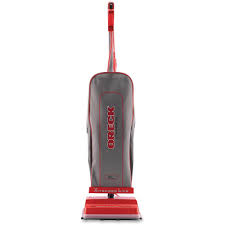 oreck corded upright vacuum in the