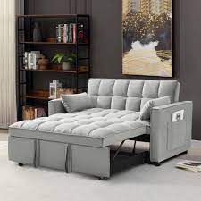 55 inch convertible futon sofa bed