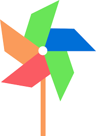 kid toys pinwheel png ilration