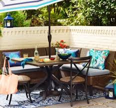 Create a cozy spot for relaxing solo or with one or two other you don't need much space to support a small table and a couple of chairs. Patio Furniture