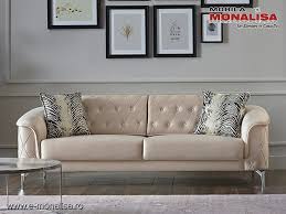 Canapea Crem Chesterfield Moderna