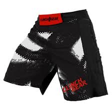 Clinch Gear Wolverine Performance Shorts Black Red White