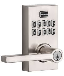 Just so, how do you change the code on a kwikset door lock? Smartcode 917 Electronic Front Door Locks For Homes Kwikset