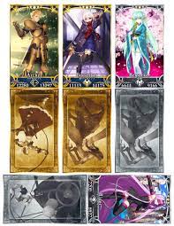 Fate/Go Cards (More Printouts and I fixed the J'Alter ) Link For Google  Drive In Comments : r/grandorder