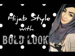 eid hijab tutorial bold look with me