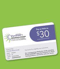 The printable vyvanse coupon is reusable up to 12 times for a savings of up to $720. Vyvanse Savings Card Pay As Little As 30 Per Prescription Copay Look Up