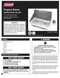 It's easy to repair your camping. Coleman 9911 Series Instructions For Use Manual Pdf Download Manualslib