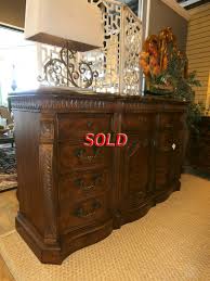 Drexel Marble Top Dresser At The