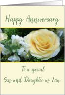 I hope you two enjoy your special day, and that you have many years ahead of you. Wedding Anniversary Cards For Son Daughter In Law From Greeting Card Universe