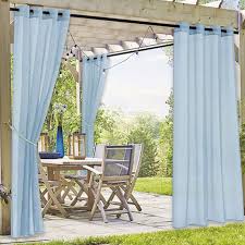Outdoor Sheer Curtains Waterproof