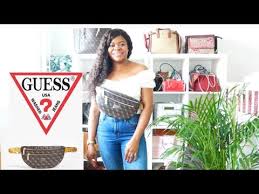 guess waist bag unboxing how to style