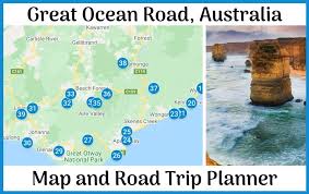 Great Ocean Road Map Complete Road