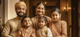 indian happy family stock photos