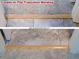 carpet to tile transition molding