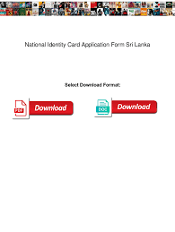 national ideny card application form