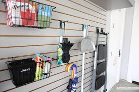 Organized Garage Slat Wall The Sunny